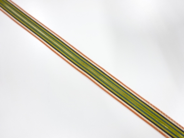 アンティーク　帯留め用　手組三分紐